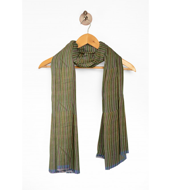 Cashmere Pashmina Shawl Hand Embroidered in Kashmir Size,40X80 Inch