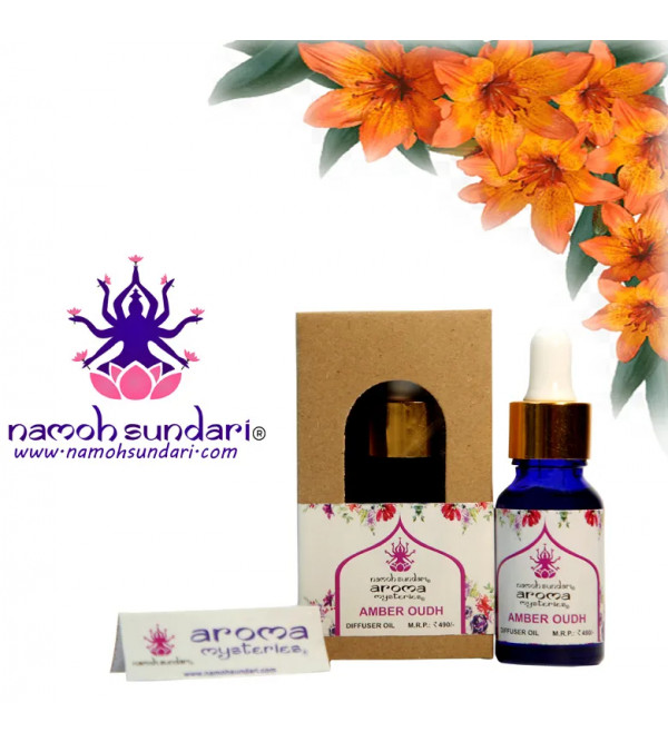 Namoh Sundari ® Aroma Mysteries ® Amber Oudh Diffuser Oil 15 ml