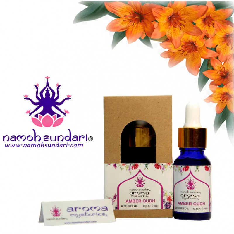 Namoh Sundari ® Aroma Mysteries ® Amber Oudh Diffuser Oil 15 ml