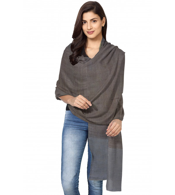 Pure Pashmina Stole Reversible 