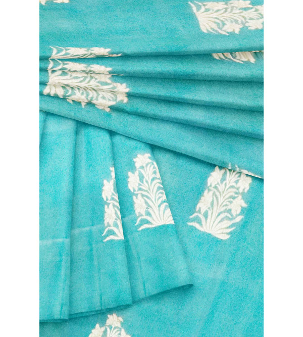 Katan Silk Tested Zari Buta Fabric