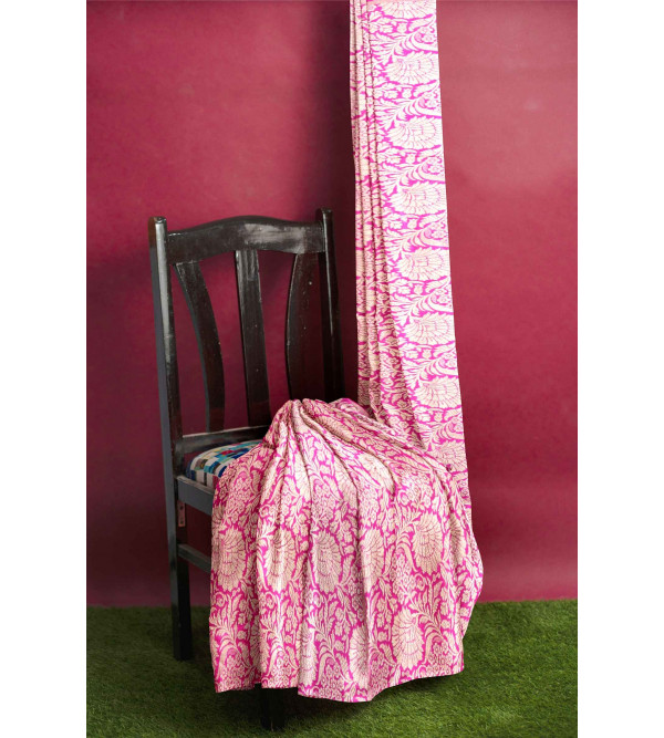 Katan Silk Banaras Brocade Fabric (Per Meter)