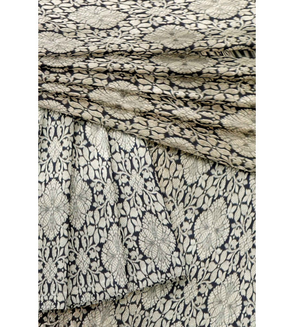 Katan Silk Banaras Brocade Fabric (Per Meter)