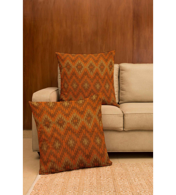 Cushion Cover With Zari Brocade
