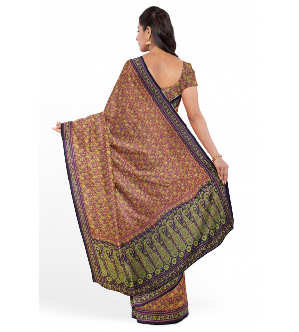 Katan Silk Saree With Blouse