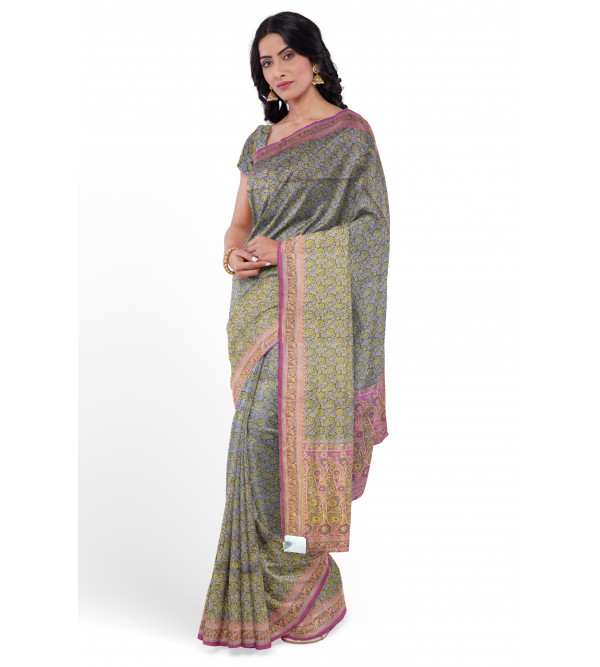Katan Silk Saree With Blouse
