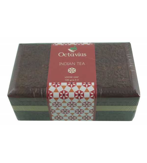 WOODEN BOX TEA 100 GM ASSORTED