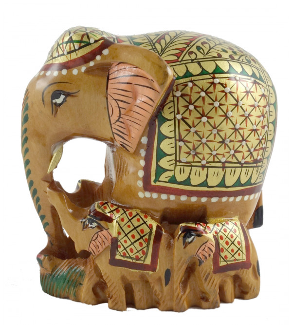 PAINTED ELEPHANT PATHA 4 INCH