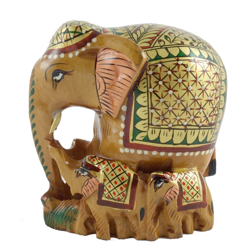 PAINTED ELEPHANT PATHA 4 INCH