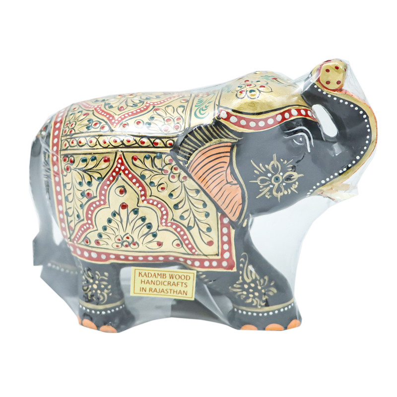 Painted Elephant Patha 5 Inch 