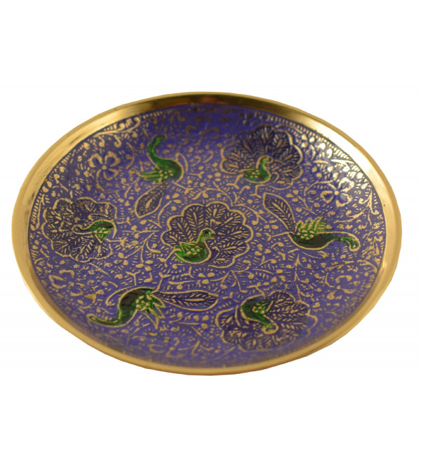 TWO PIECE SET PIN TRAY ENAMELLED 5 inch