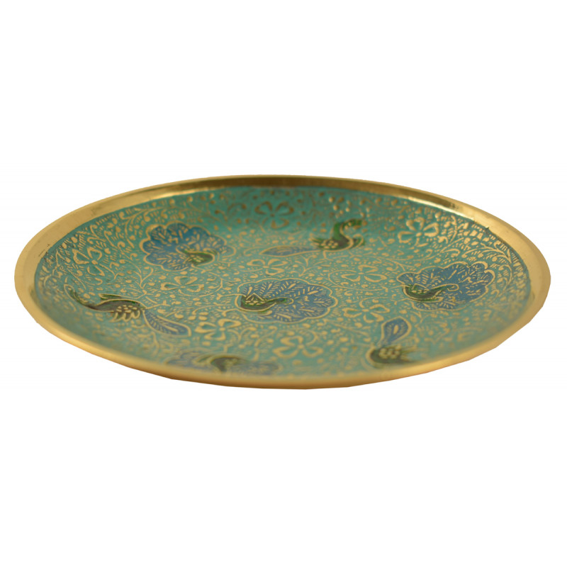 TWO PIECE SET PIN TRAY ENAMELLED 5 inch