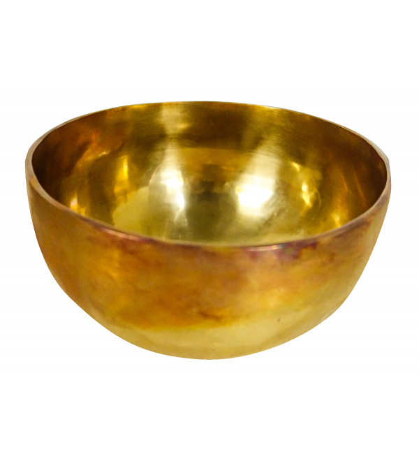 Bell Matel Singing Bowl Plain  with Stick Wt-0.920 Kg Pc Rate 2663.00
