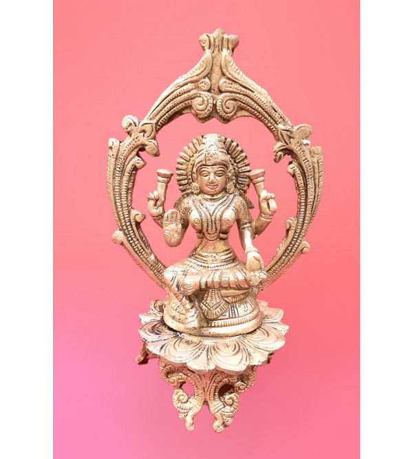 Laxmi Handcrafted In Brass Size 8 Inches
