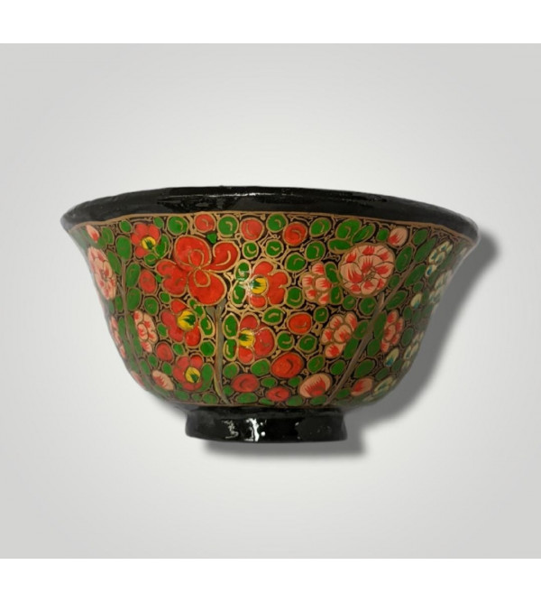 Paper Mache Bowl Assorted Colour