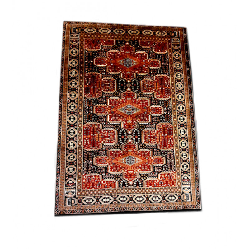 Bhadohi  Woolen Hand Knotted carpet Size 5 ft. x7 ft.