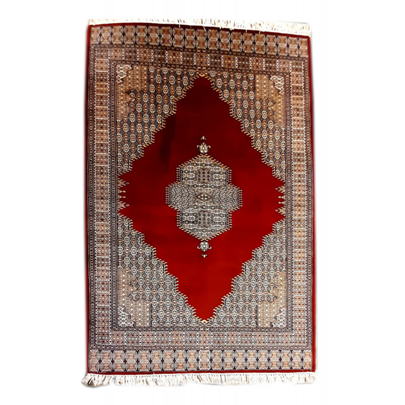 Bhadohi  Woolen Hand Knotted carpet Size 5 ft. x7 ft.