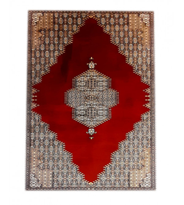 Bhadohi  Woolen Hand Knotted carpet Size 5 ft. x7 ft.
