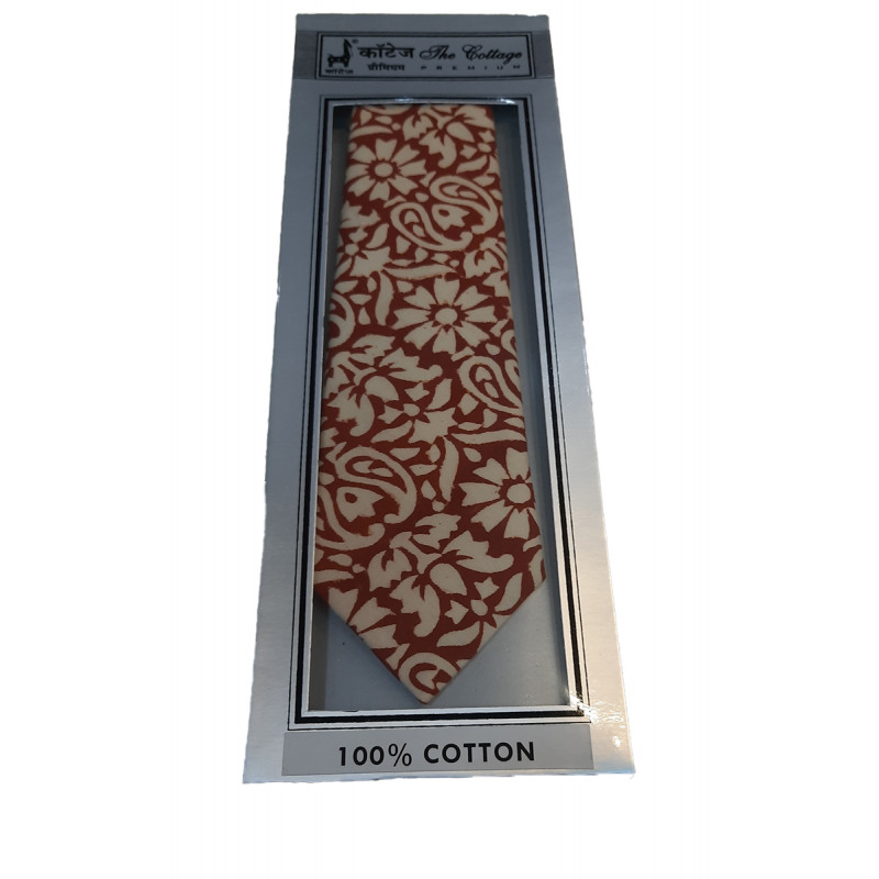 Printed Cotton Tie