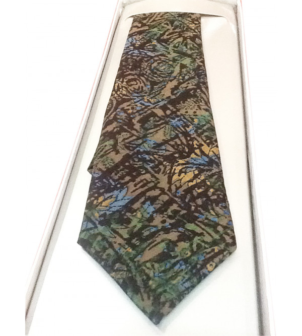 TIES PRINTED SILK  1PC