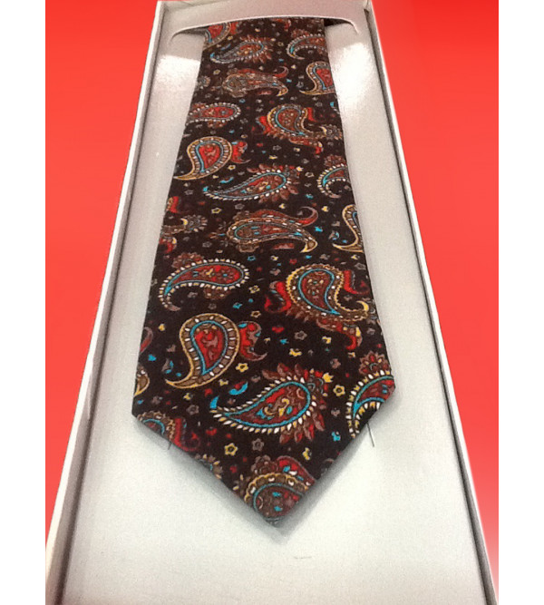 TIES PRINTED SILK  1PC