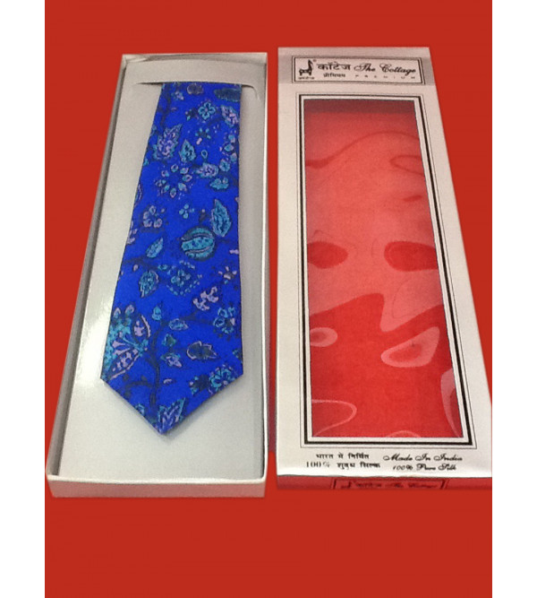 TIES PRINTED SILK  1PC