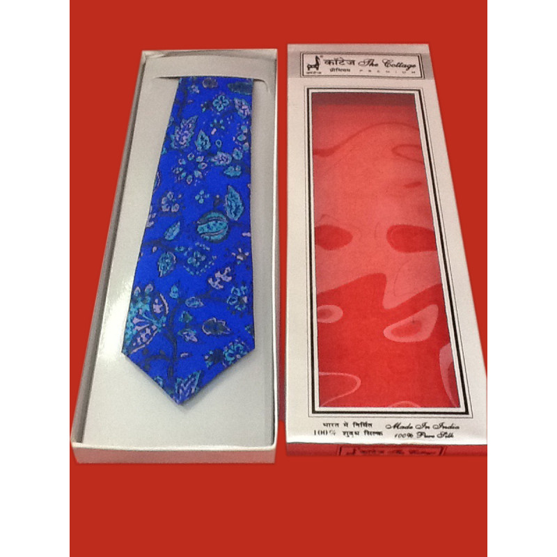 TIES PRINTED SILK  1PC