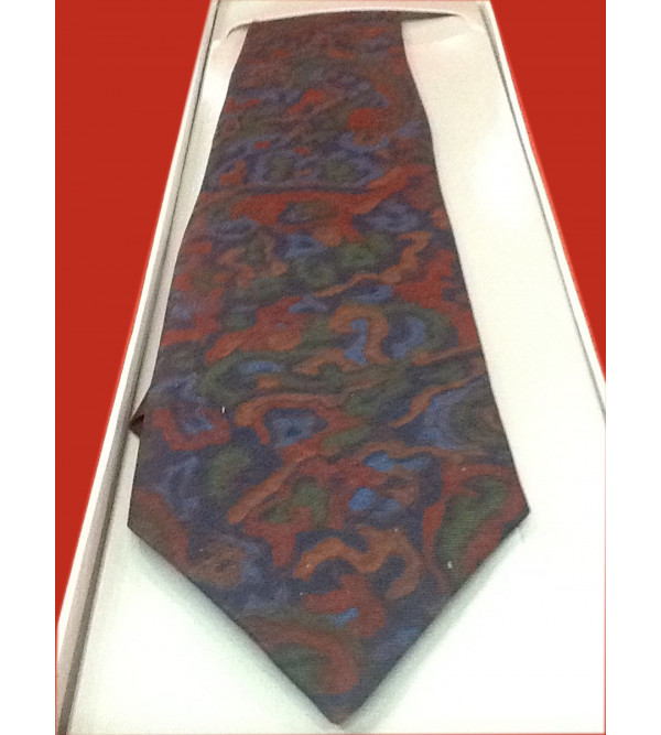 TIES PRINTED SILK  1PC