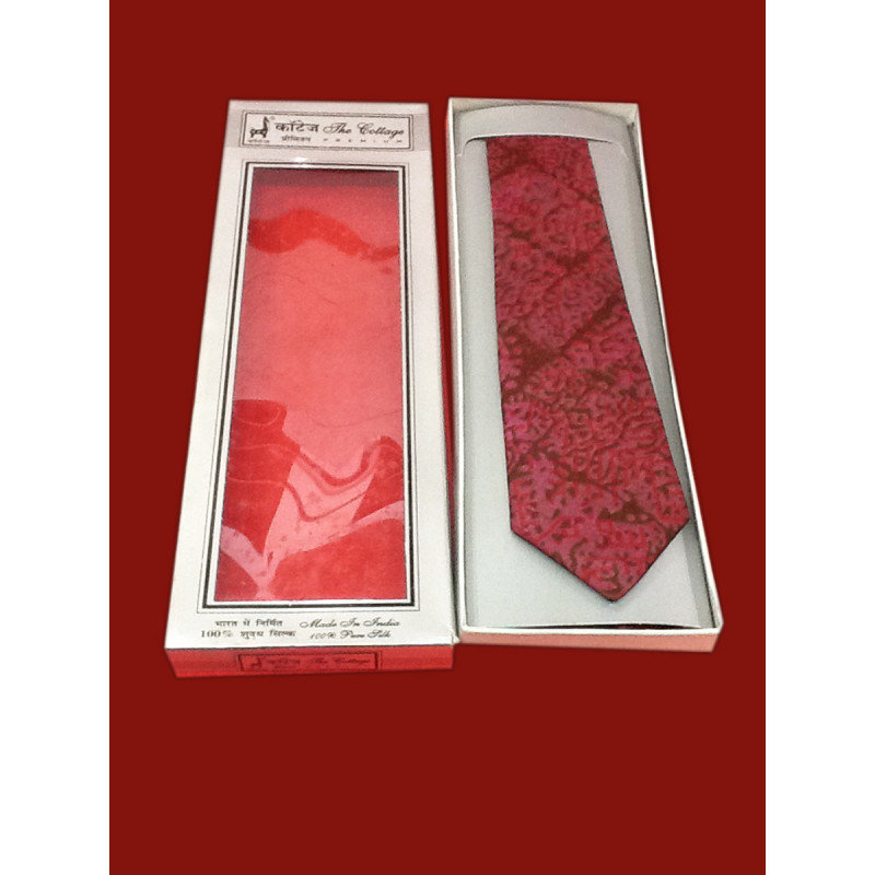 TIES PRINTED SILK  1PC