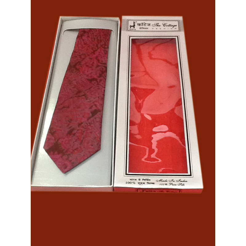 TIES PRINTED SILK  1PC