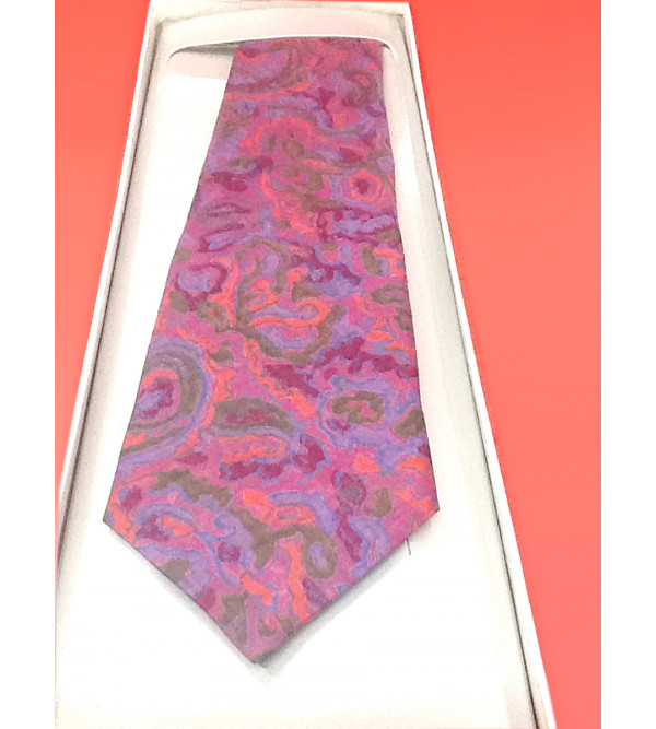 TIES PRINTED SILK  1PC