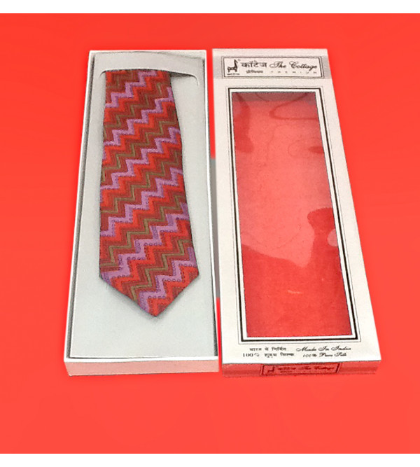 TIES PRINTED SILK  1PC