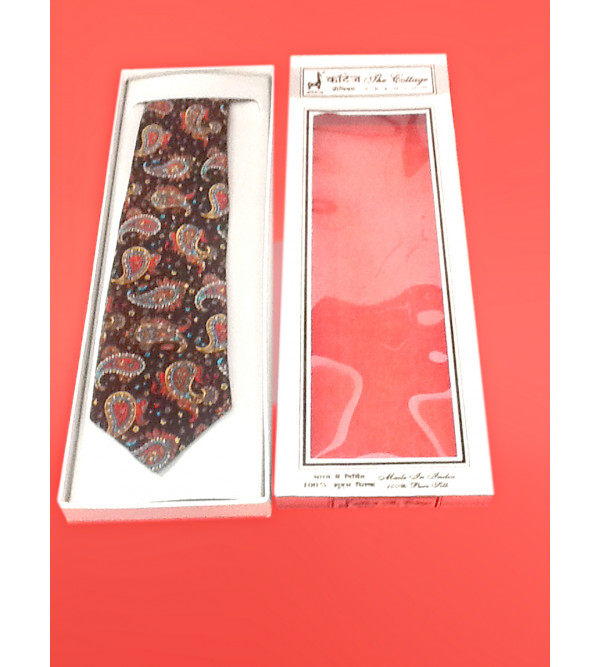 TIES PRINTED SILK  1PC