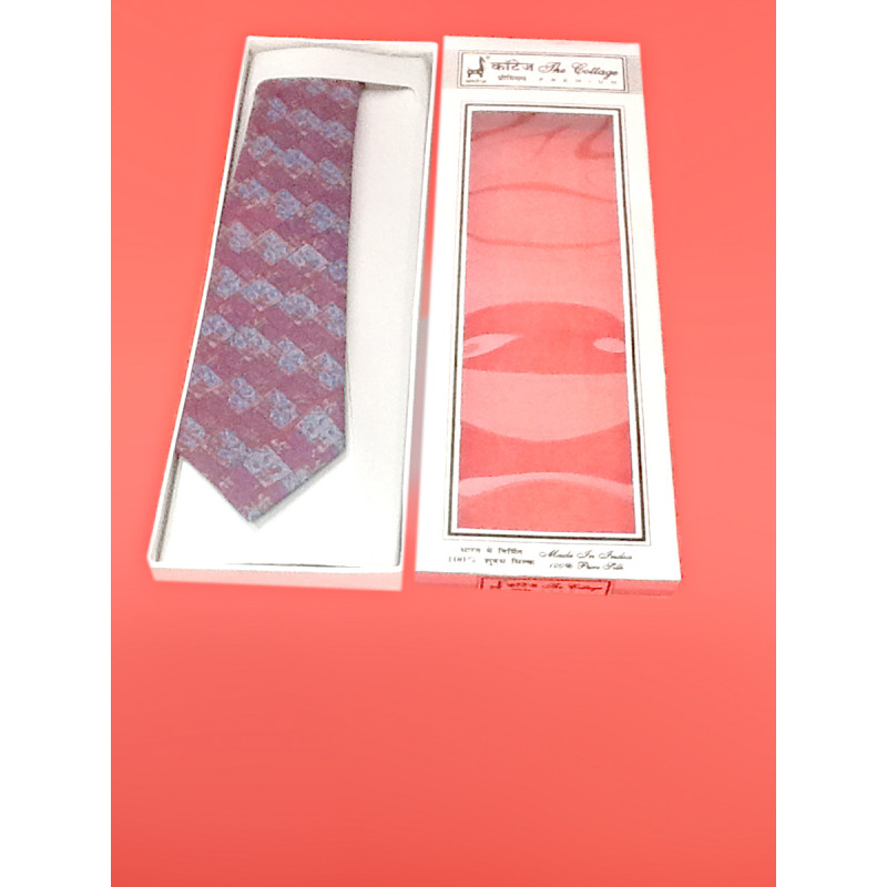 TIES PRINTED SILK  1PC