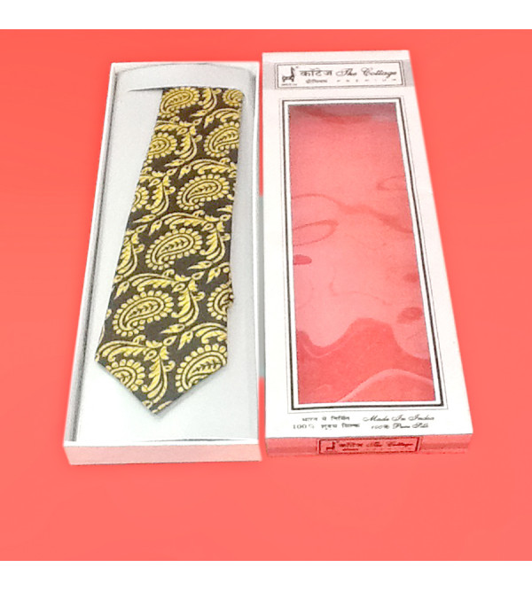 TIES PRINTED SILK  1PC