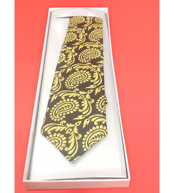 TIES PRINTED SILK  1PC