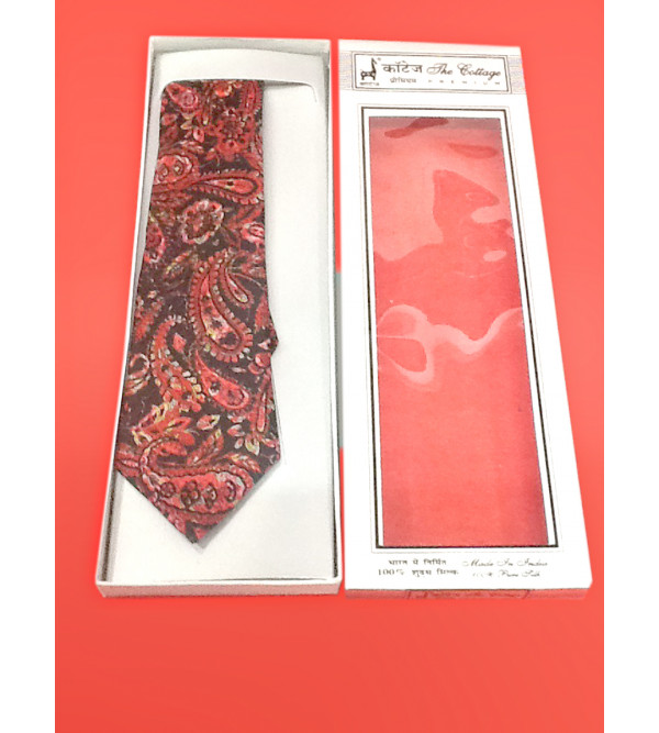 TIES PRINTED SILK  1PC