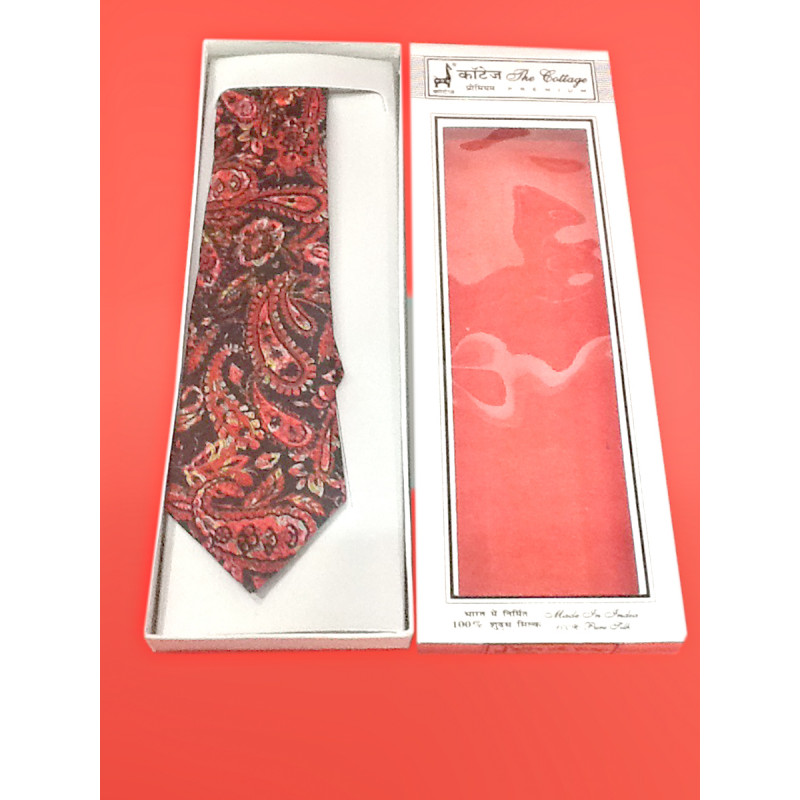 TIES PRINTED SILK  1PC