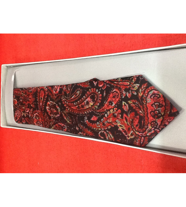 TIES PRINTED SILK  1PC