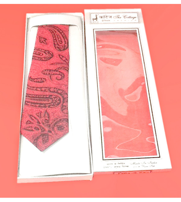 TIES PRINTED SILK  1PC