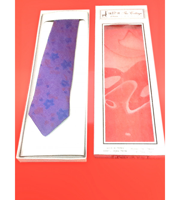 TIES PRINTED SILK  1PC