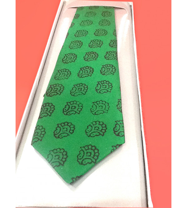 TIES PRINTED SILK  1PC