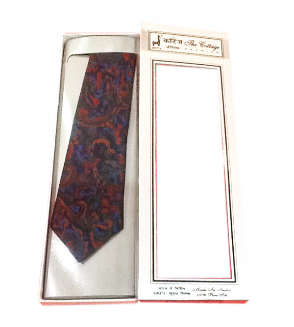 TIES PRINTED SILK  1PC