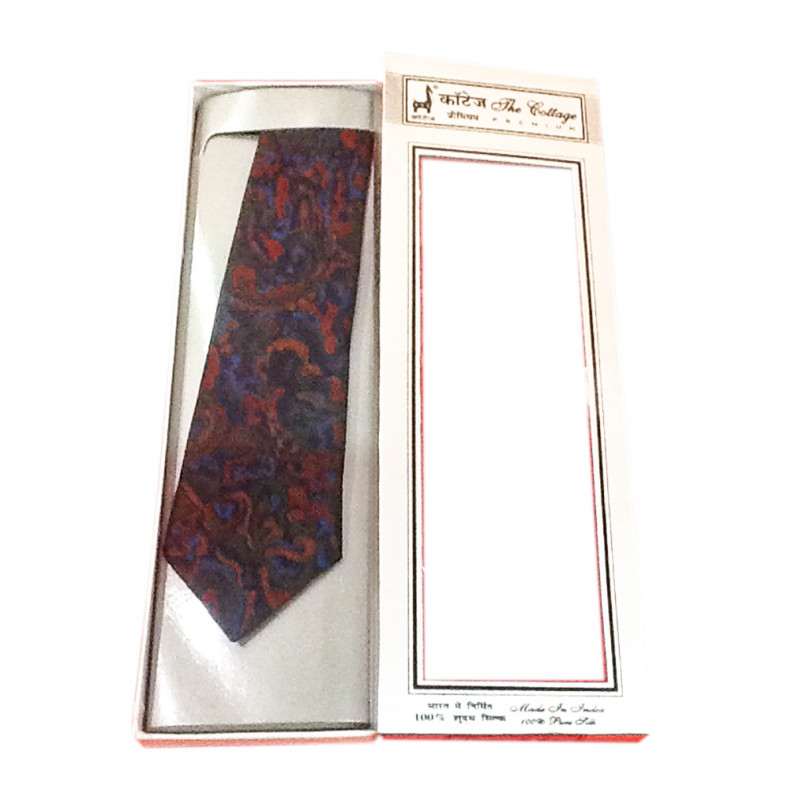 TIES PRINTED SILK  1PC