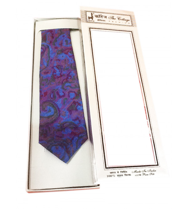 TIES PRINTED SILK  1PC