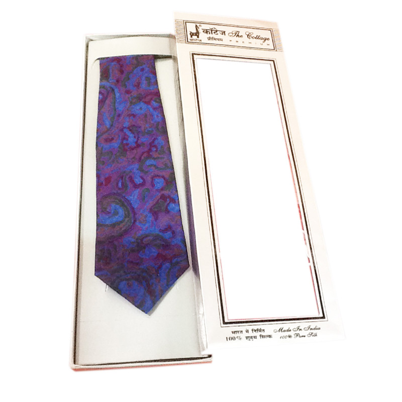 TIES PRINTED SILK  1PC