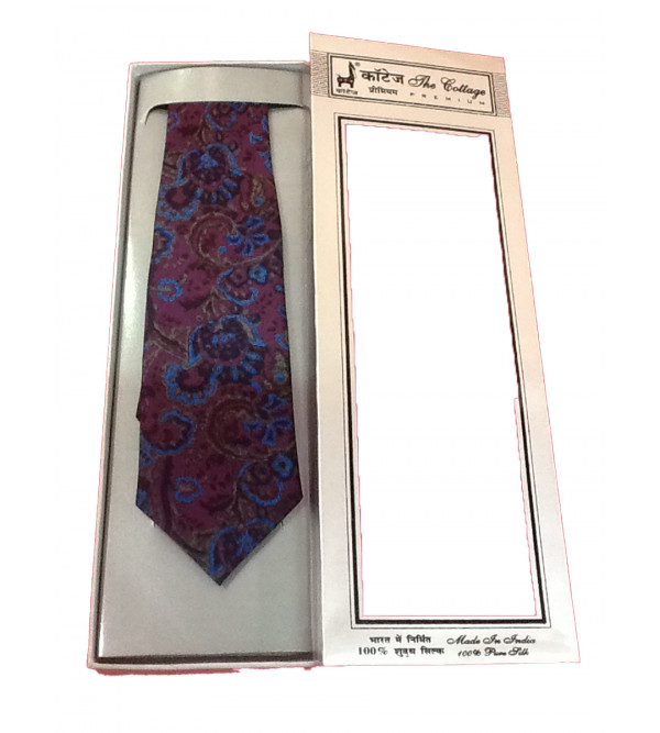 TIES PRINTED SILK  1PC