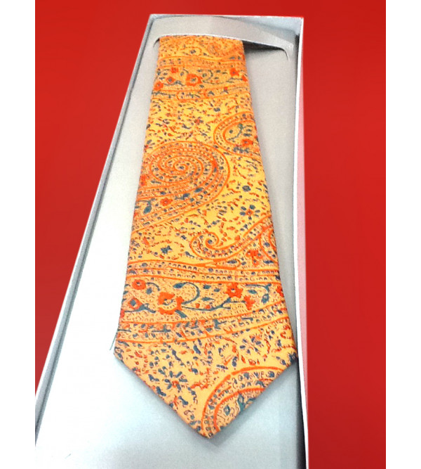 TIES PRINTED SILK  1PC