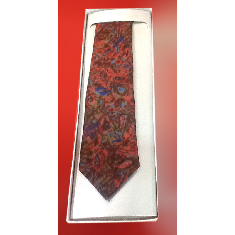 TIES PRINTED SILK  1PC