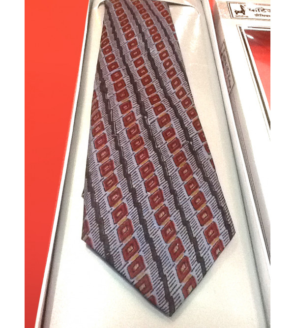 TIES PRINTED SILK  1PC